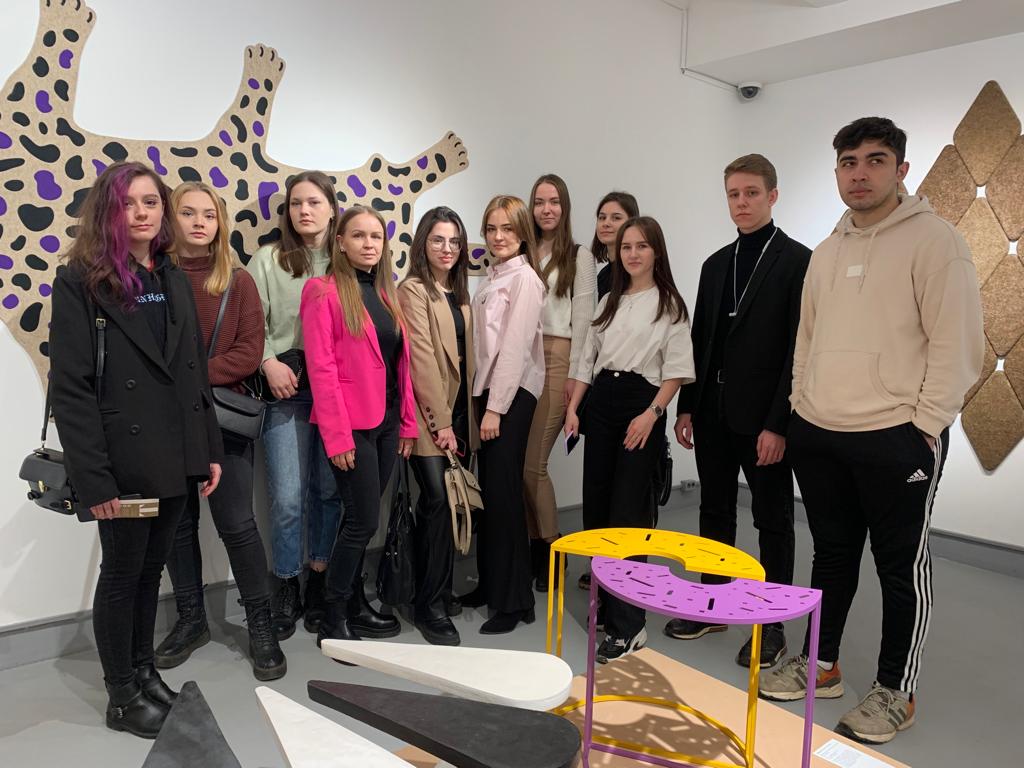 Студенты кафедры Дизайна посетили Московский музей дизайна в западном крыле Новой Третьяковки