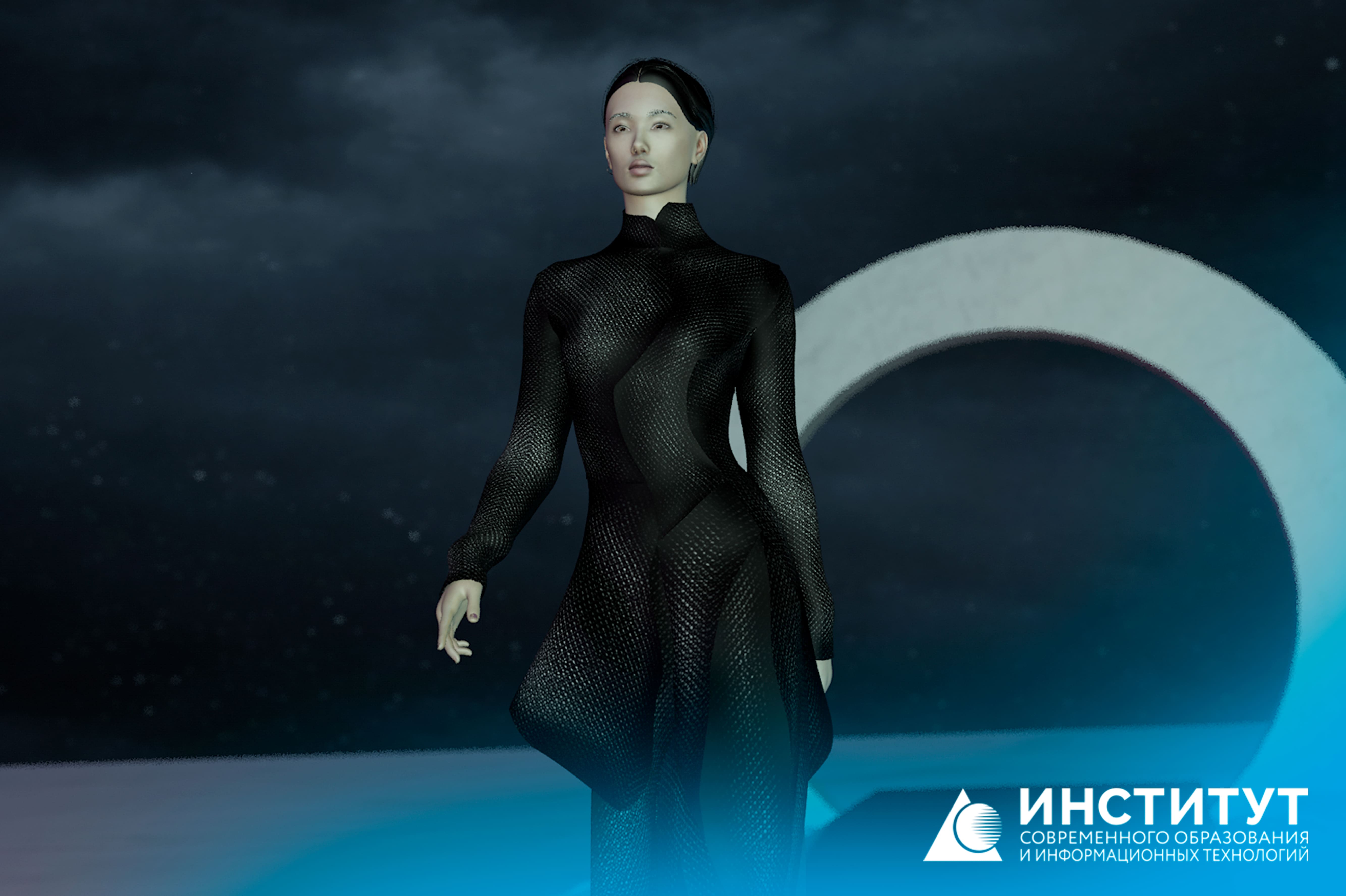 Студентка третьего курса кафедры дизайна костюма успешно завершила второй модуль проекта Sиntez