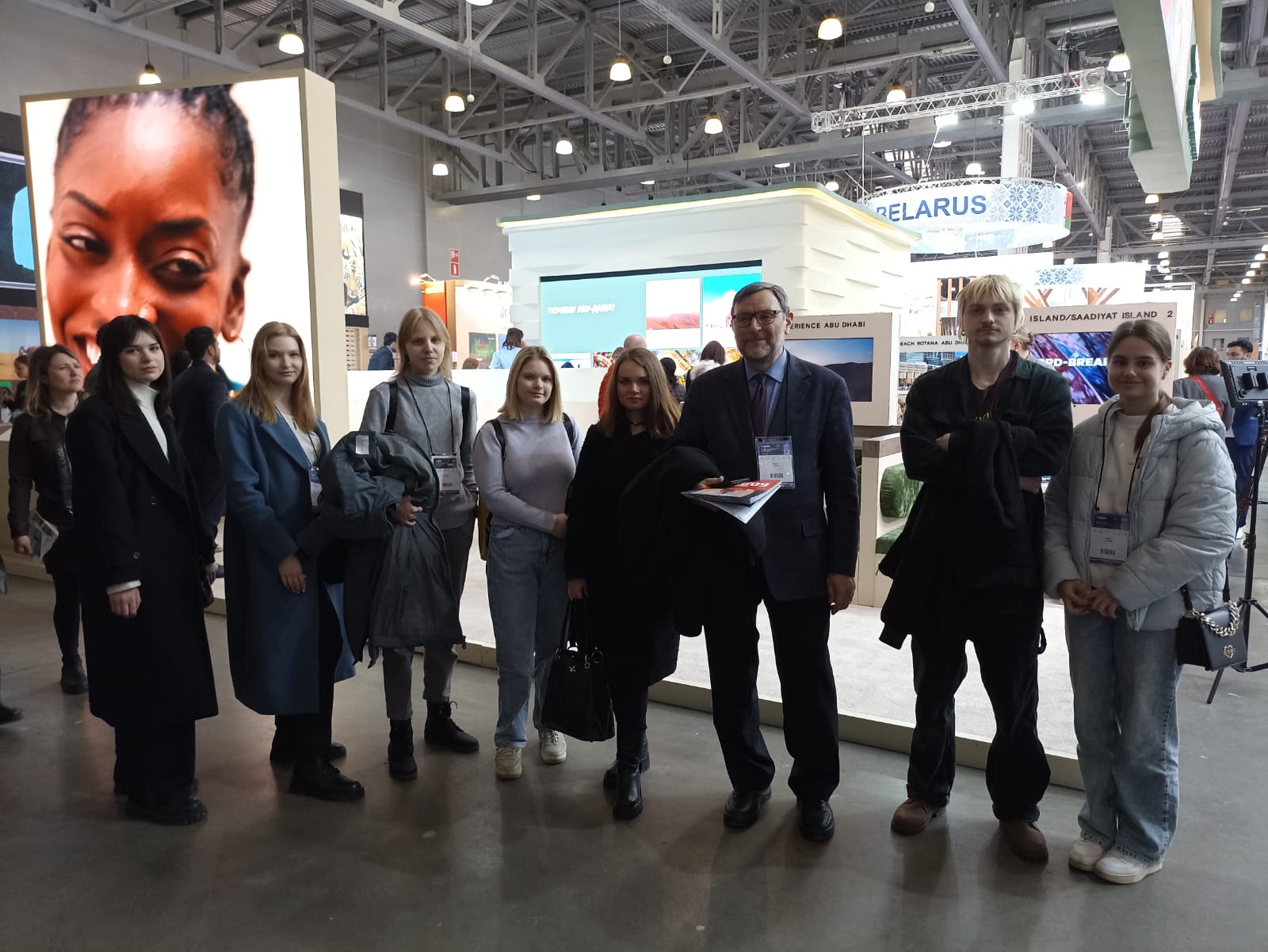 Студенты и преподаватели кафедры туризма приняли участие в работе выставки «Интурмаркет-24» и МИТТ-24