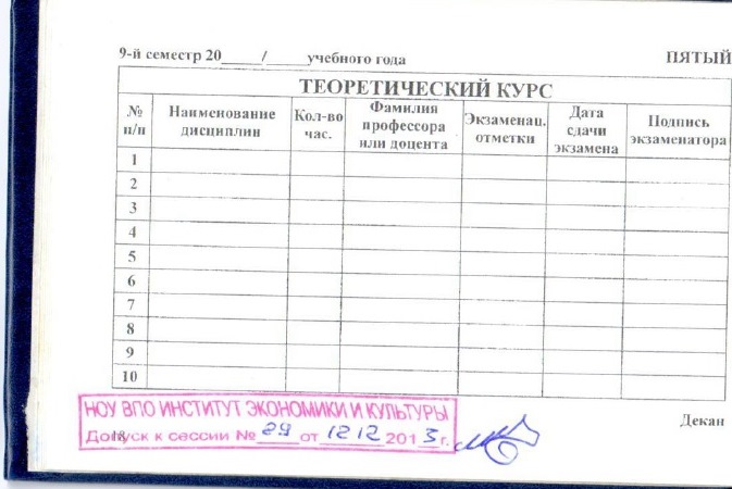 Напоминание о необходимости получения допуска к зимней сессии 2016-2017 Напоминание о необходимости получения допуска к зимней сессии 2016-2017