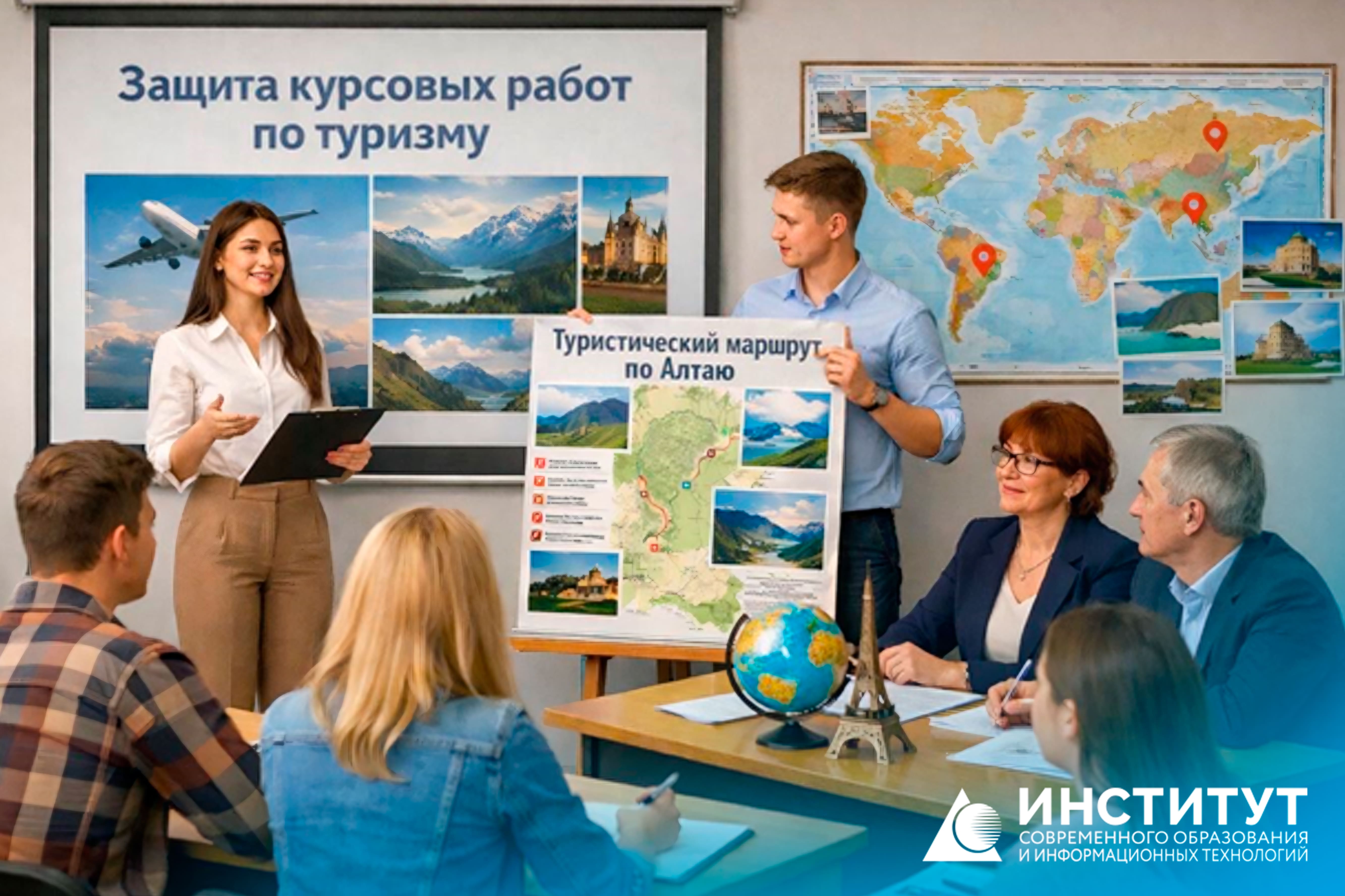 Студенты кафедры туризма покоряют сессию: курсовые на уровне туроператоров!