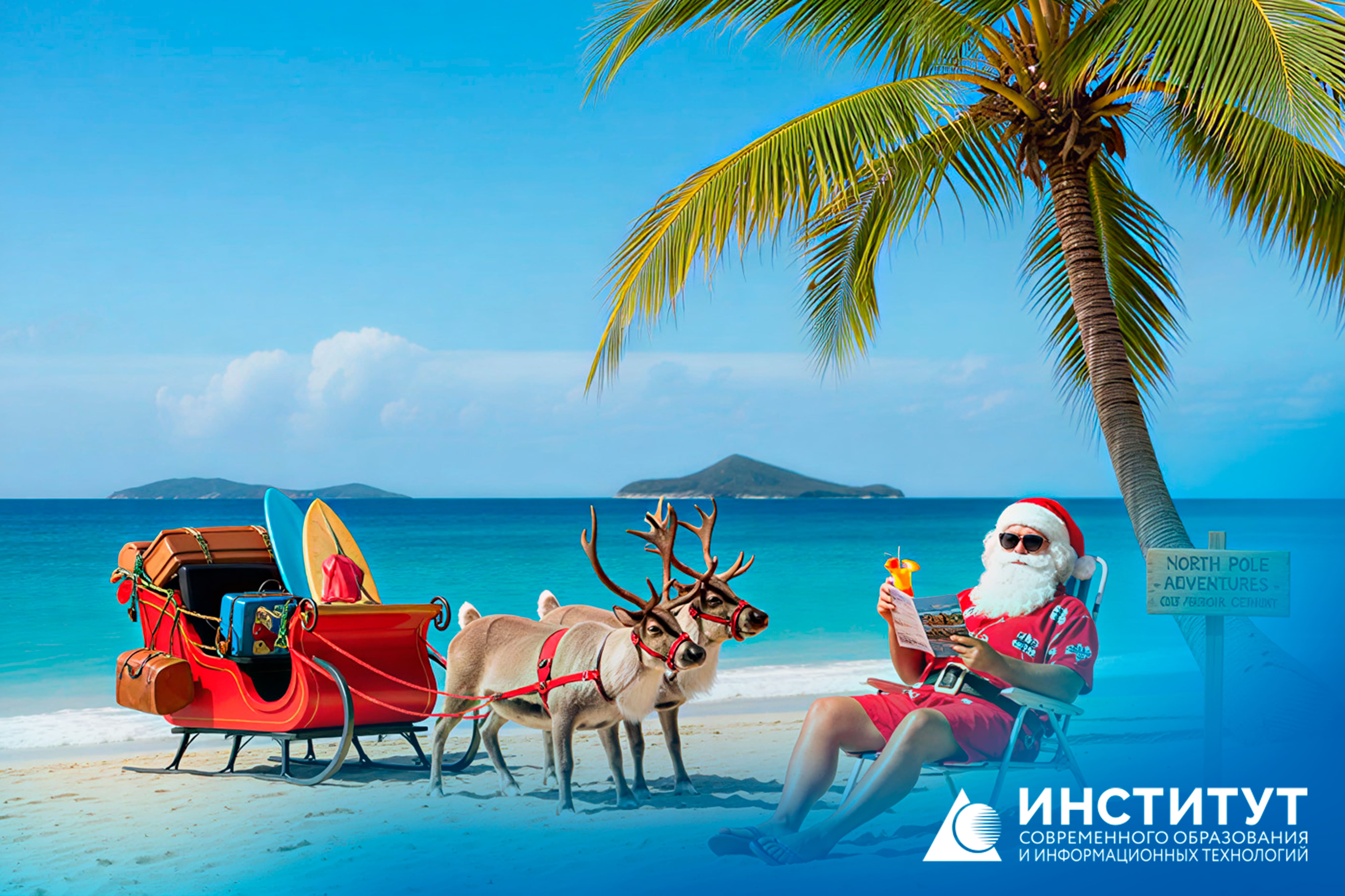 Кафедра туризма запускает новогодний тур: поздравления для всего института!