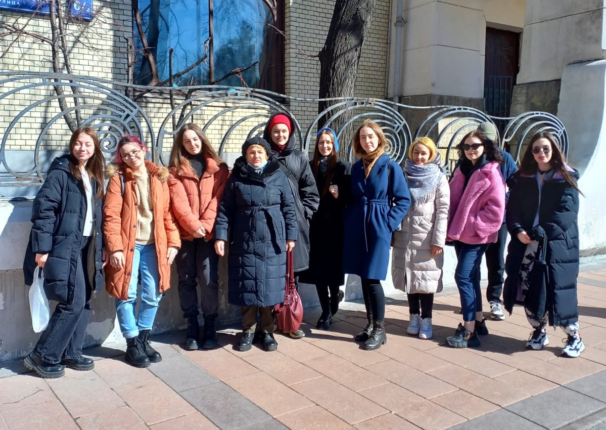 Студенты кафедры Дизайна провели выездное занятие