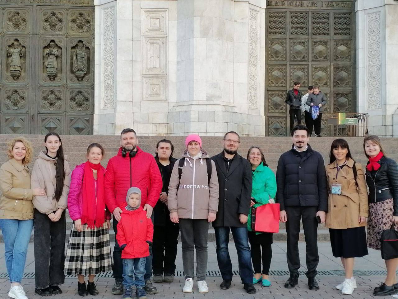 Памятное посещение Храма Христа Спасителя Памятное посещение Храма Христа Спасителя