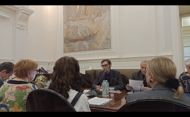 Проект наших студентов на научно-исследовательской конференции в Российской академии художеств! | фото №9