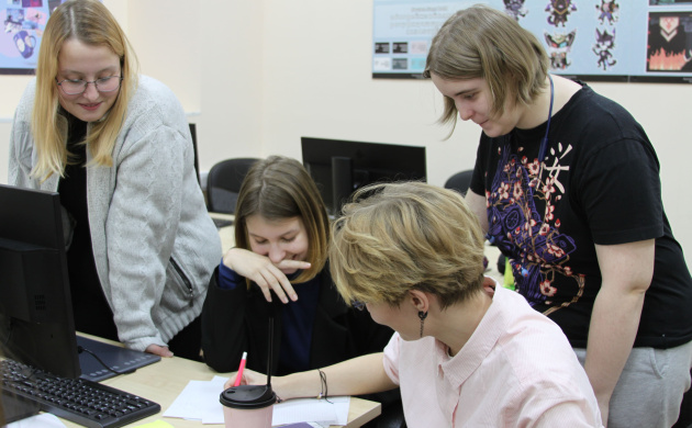 Впервые в нашем институте! На кафедре графического и цифрового дизайна прошла научно-практическая конференция в формате хакатон. | фото №11