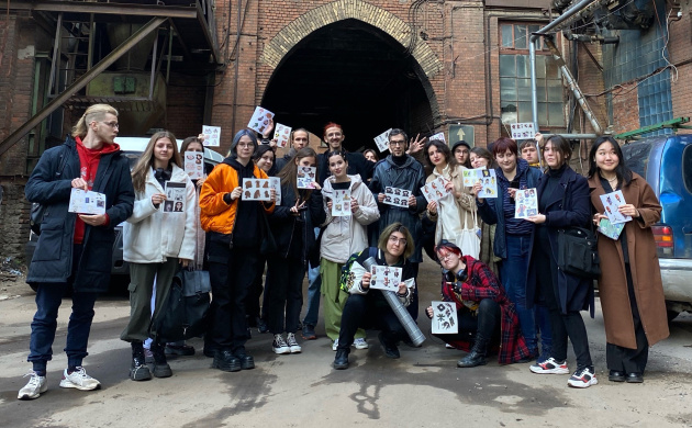 Совместное выездное занятие графических дизайнеров и кафедры РиСО | фото №4