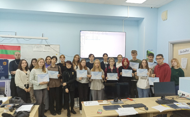 На кафедре графического и цифрового дизайна продолжается серия мастер-классов «Знакомство с профессией» | фото №7