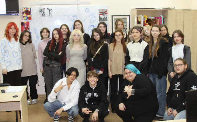 В рамках «Университетских суббот» на кафедре графического и цифрового дизайна прошел мастер-класс, посвященный созданию персонажа | фото №10