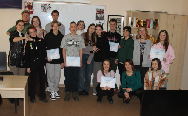 На кафедре графического и цифрового дизайна состоялся мастер-классов по созданию комикса | фото №10