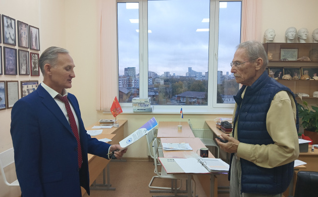 Поздравление для профессора Дубягина и авторский мастер-класс | фото №2