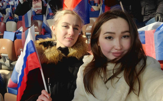 Студенты ИЭиК на патриотическом концерте в "Лужниках"! | фото №8