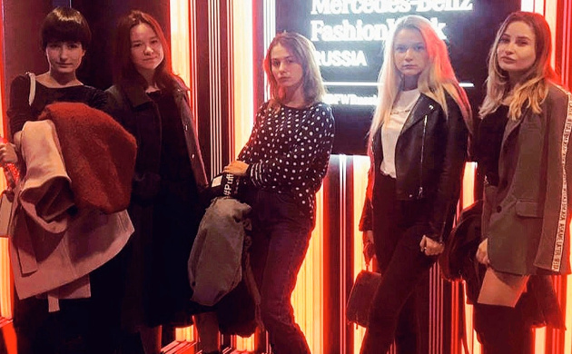 Студенты кафедры Сервиса побывали на модных показах | фото №6