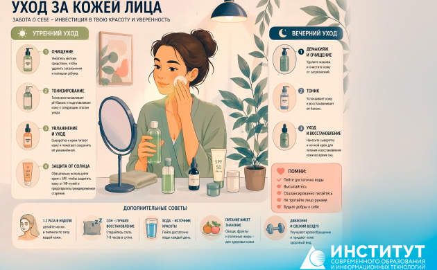 Советы по уходу за кожей в межсезонье: рекомендации кафедры сервиса в индустрии моды и красоты | фото №2