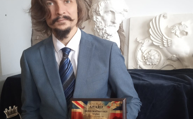 Преподаватель кафедры Дизайна Мациевский Д.Е. стал лауреатом 1-й степени на конкурсе  Grand Final Art 2021 | фото №11