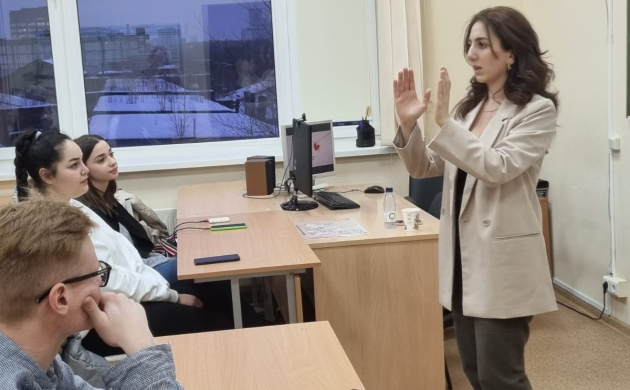 На кафедре Рекламы и связей с общественностью прошёл мастер-класс, посвящённый современным коммуникациям | фото №7