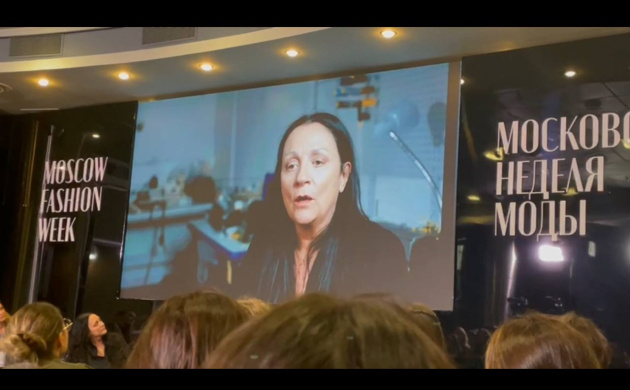 Студенты кафедры дизайна костюма на фэшн-интенсиве Келли Катрон! | фото №8